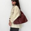 adsiz-tasarim-72 Delora Burgundy X Large Bag