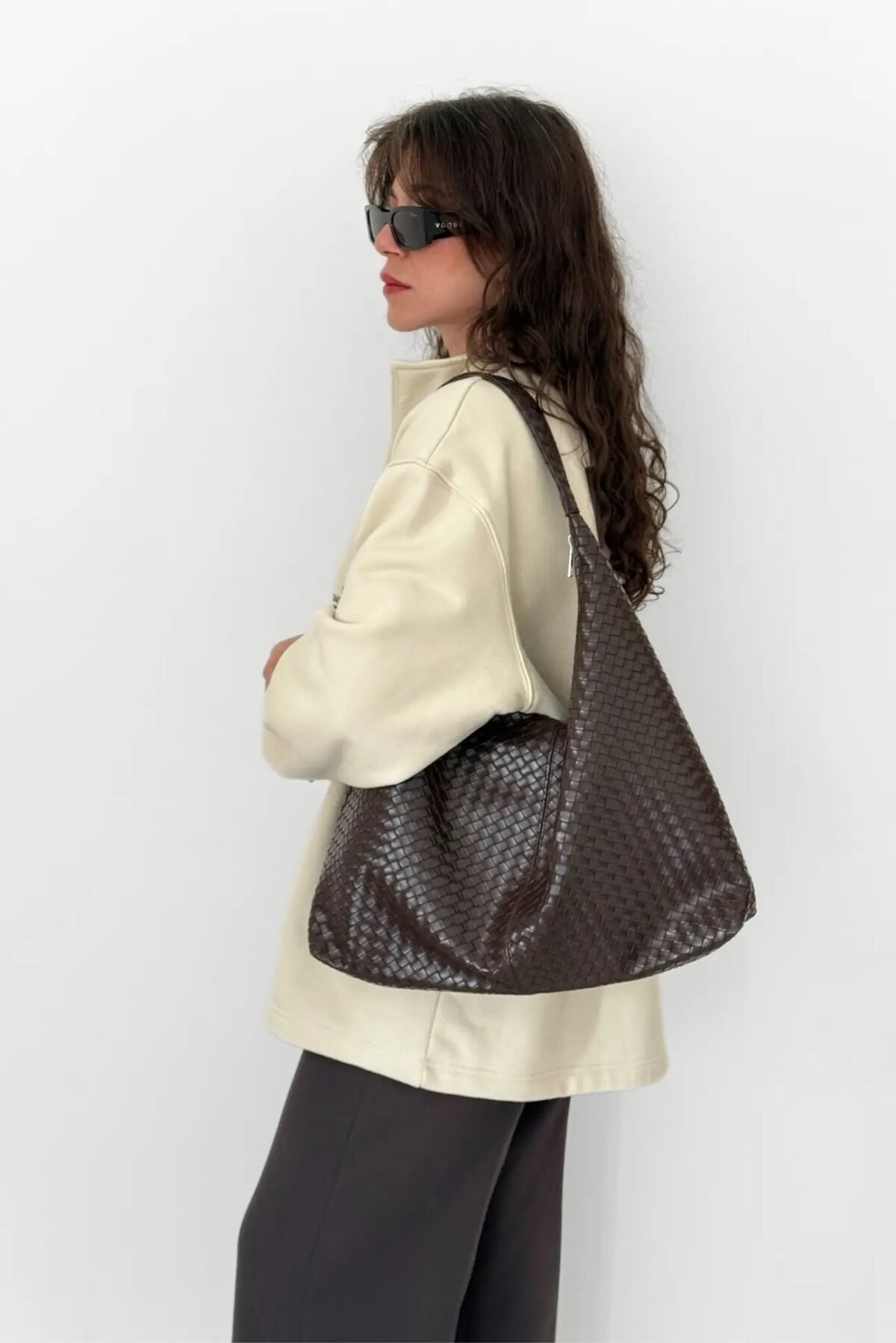 Delora Dark Brown X Large Bag