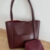 Maximore Burgundy Bag + Pochette
