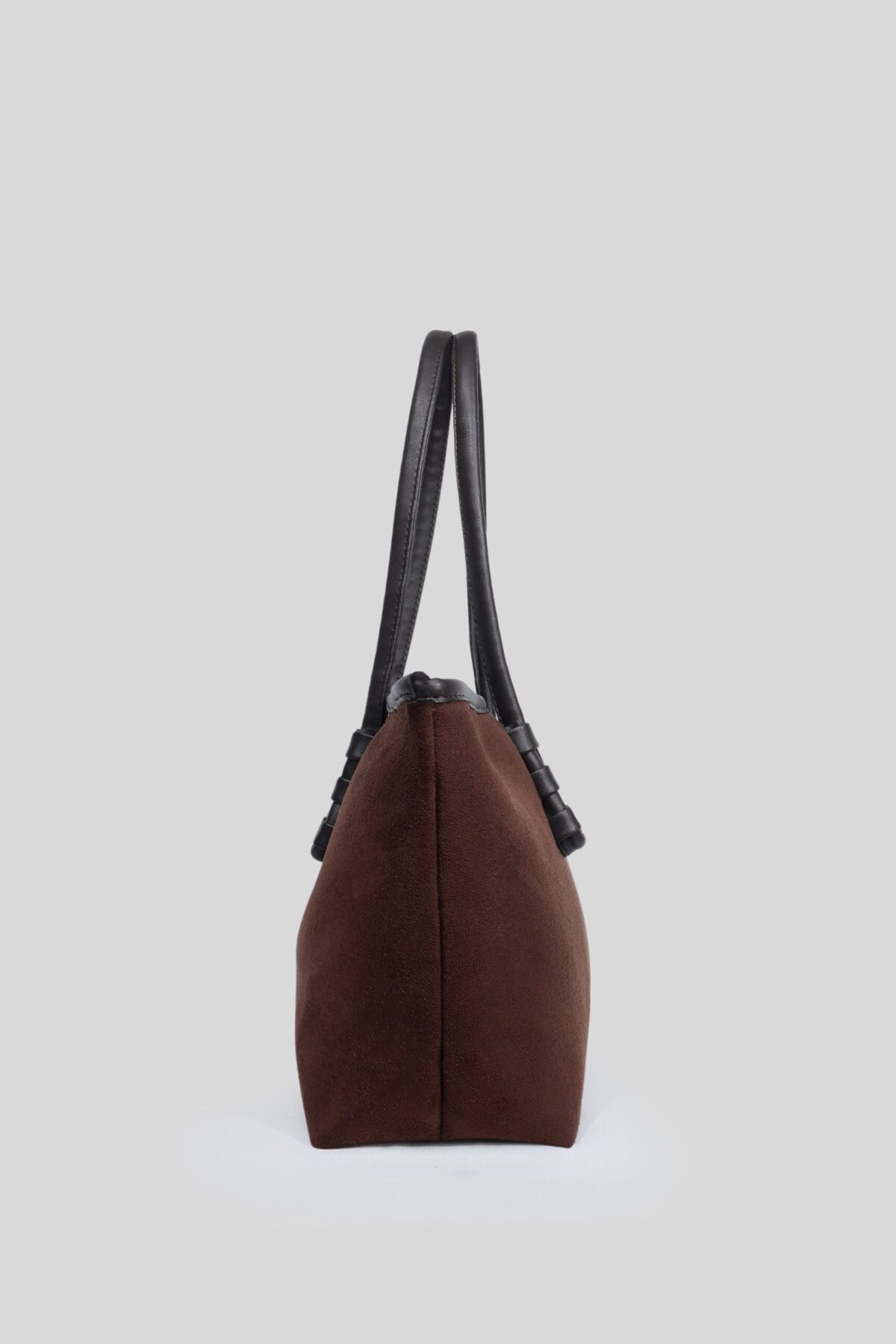 Forest Dark Brown Suede Bag