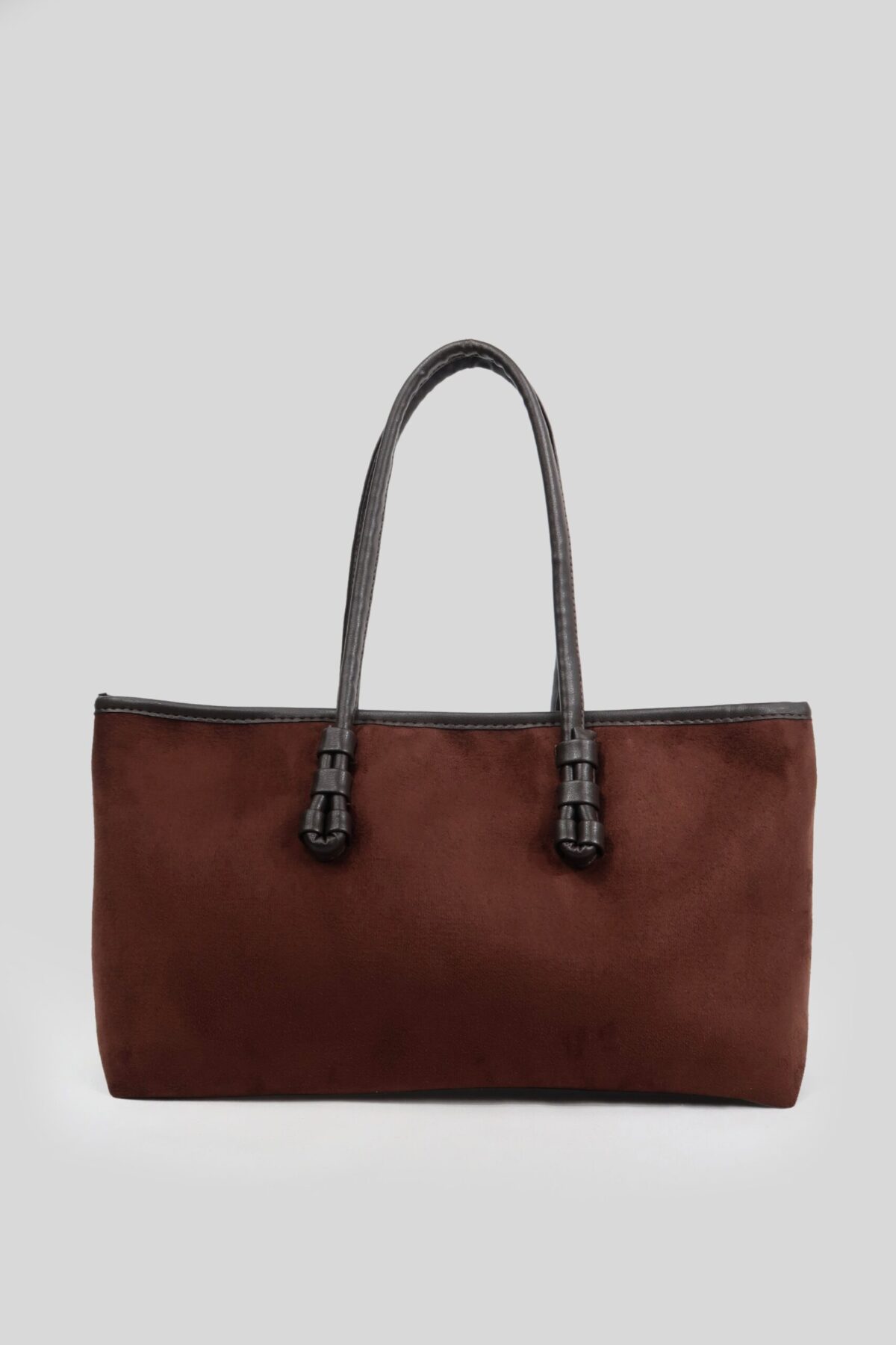 Forest Dark Brown Suede Bag
