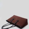 Forest Dark Brown Suede Bag
