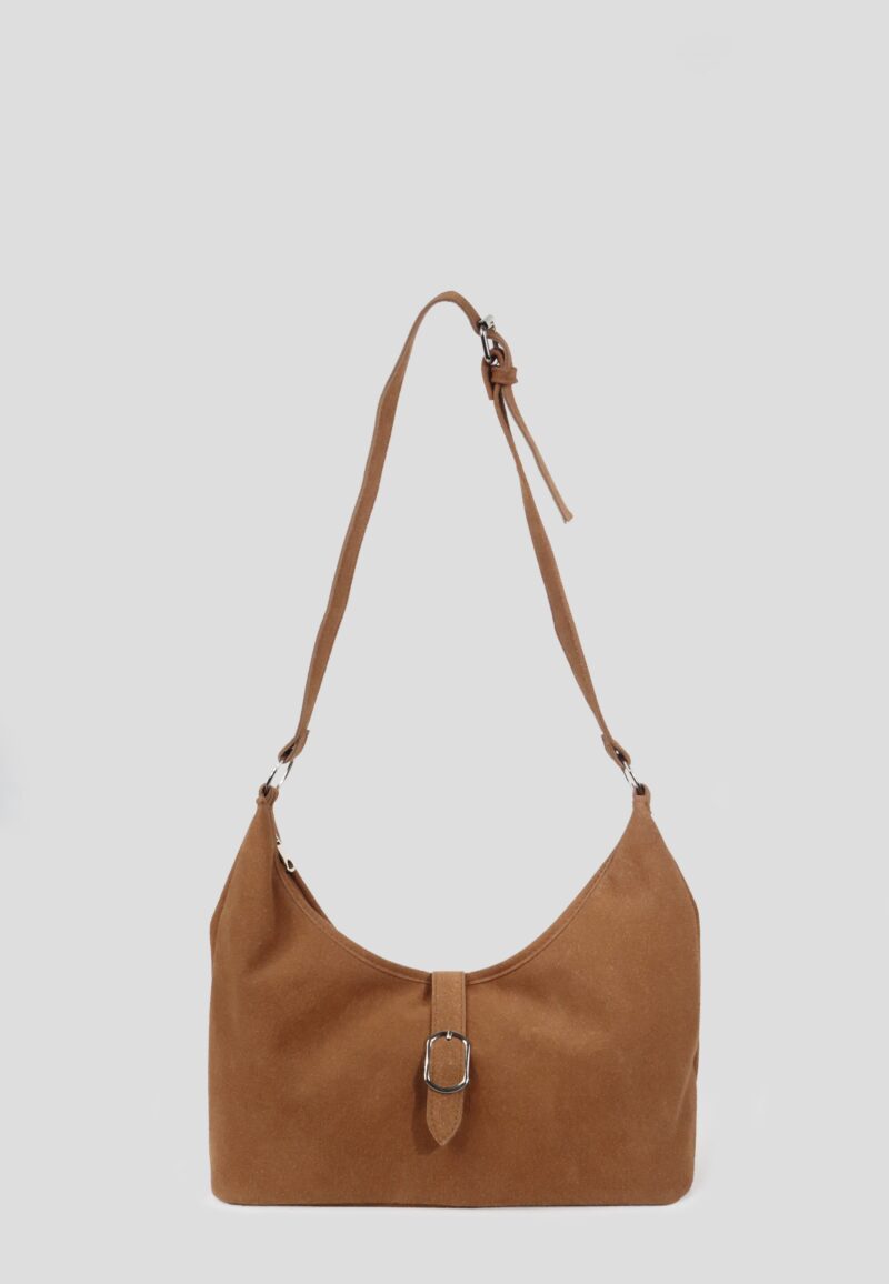 Sofy Suede Camel Bag