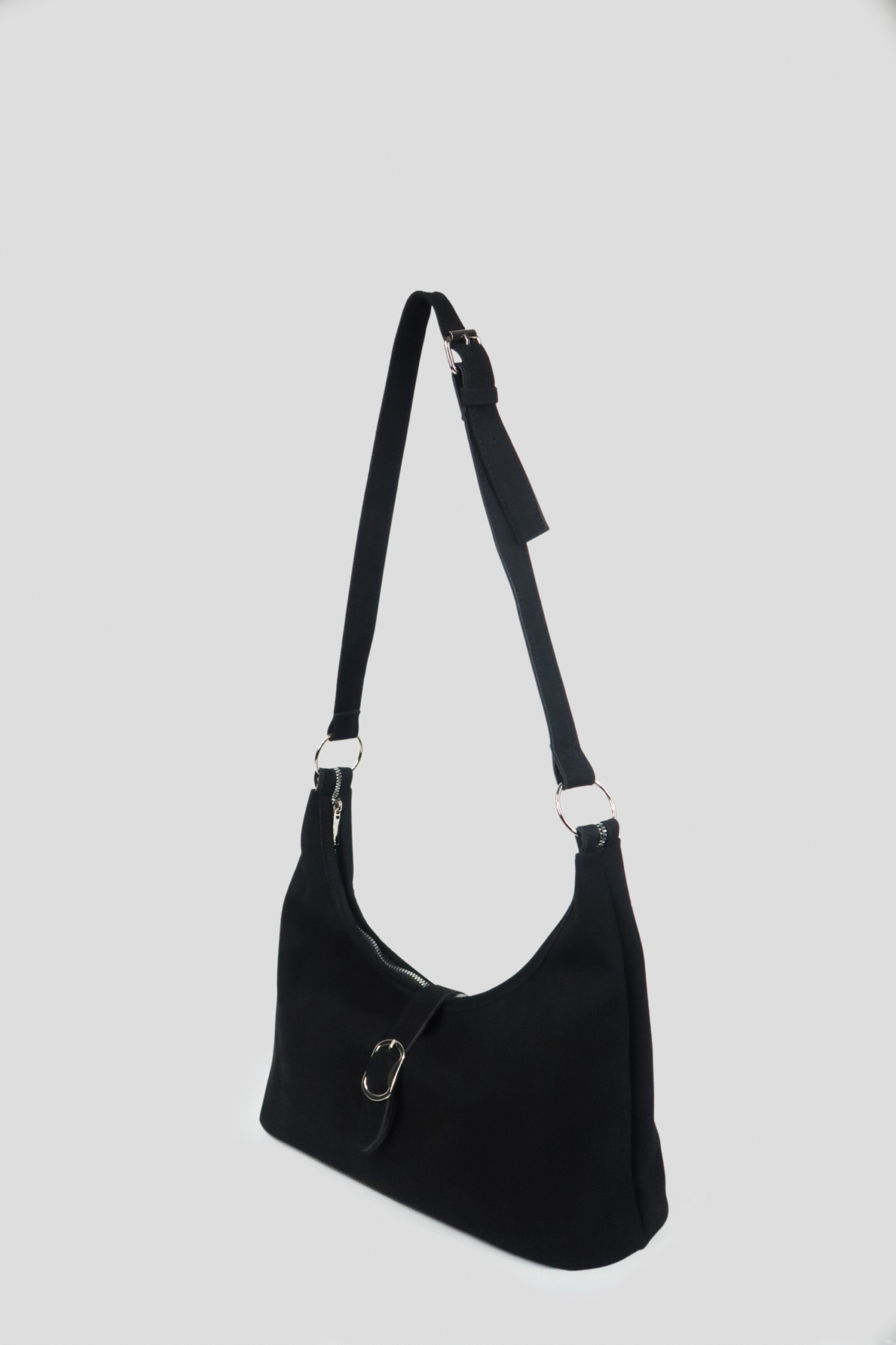 Sofy Suede Black Bag