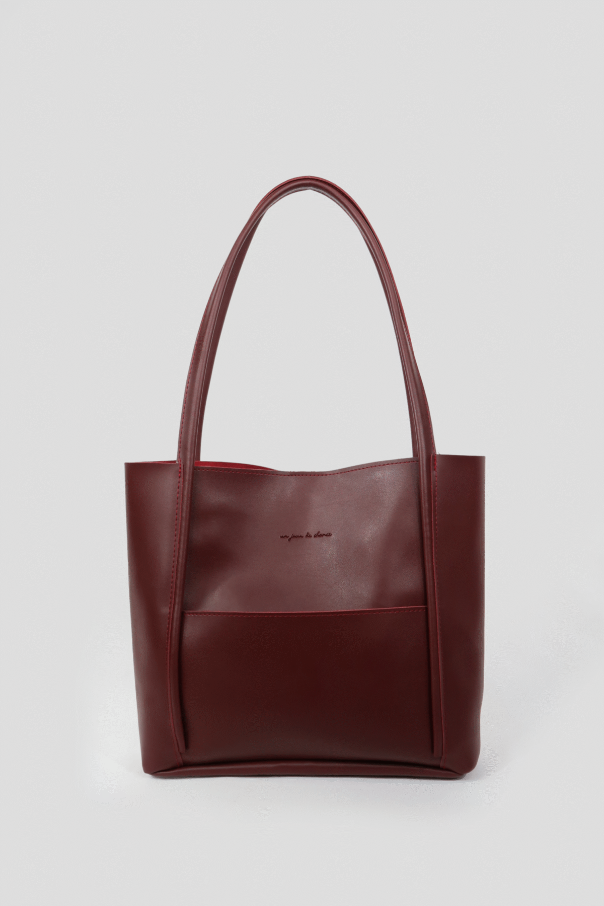 Maximore Burgundy Bag + Pochette