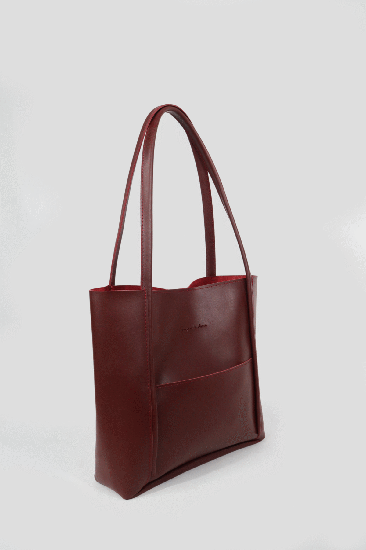 Maximore Burgundy Bag + Pochette