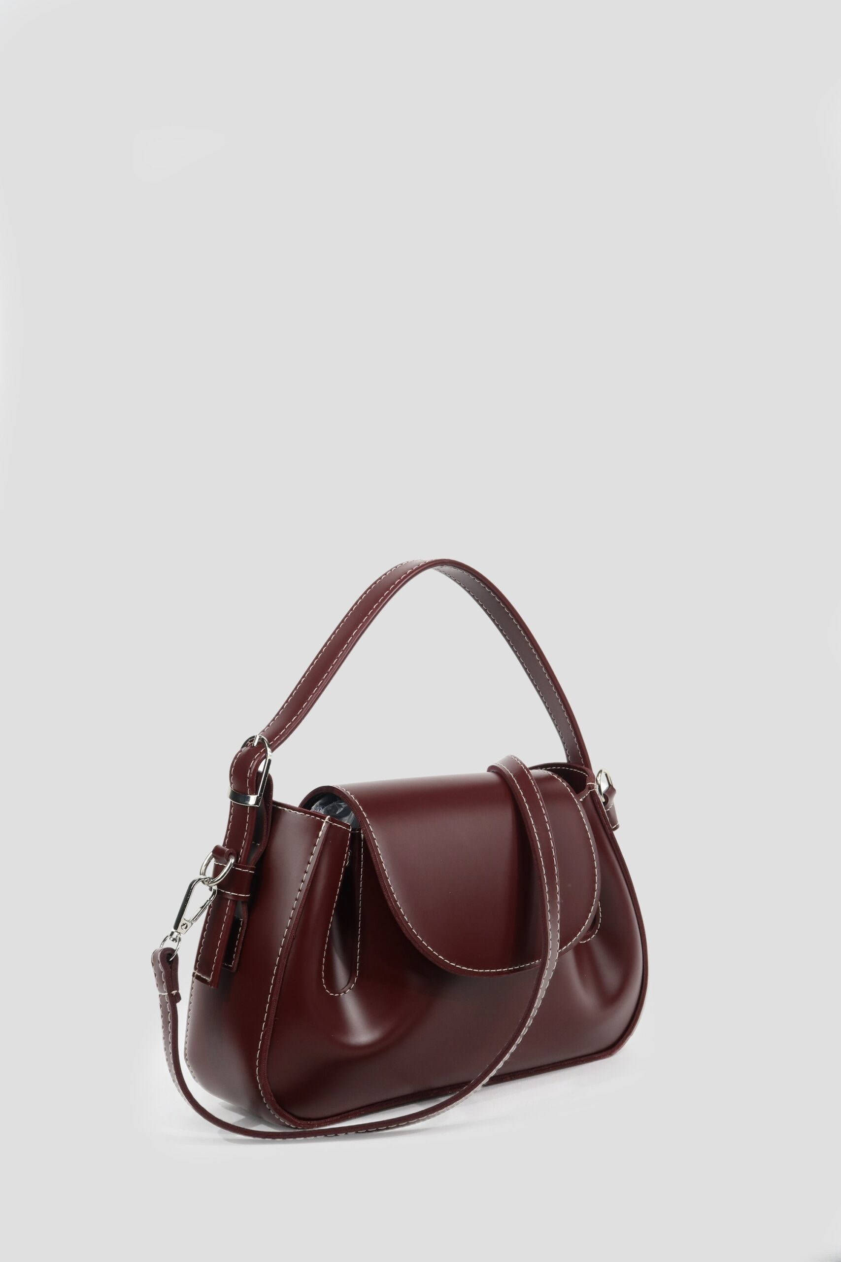 Lotus Burgundy Bag – Image 2