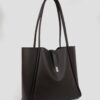 New Amber Dark Brown Bag + Pochette