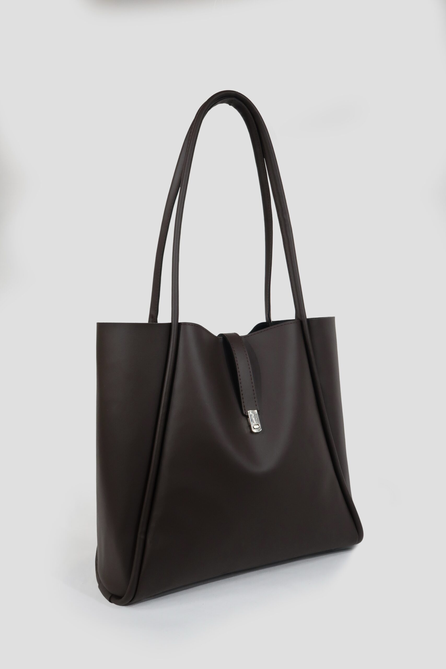 New Amber Dark Brown Bag + Pochette – Image 3