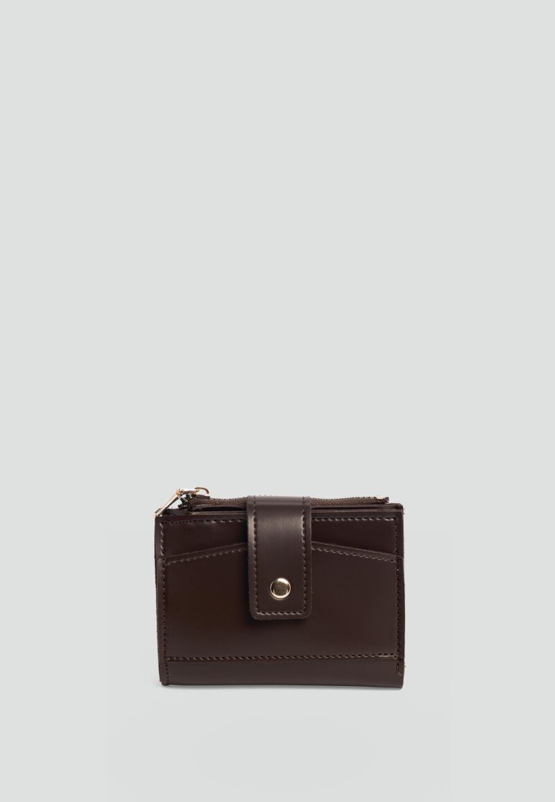 Poppin Dark Brown Wallet