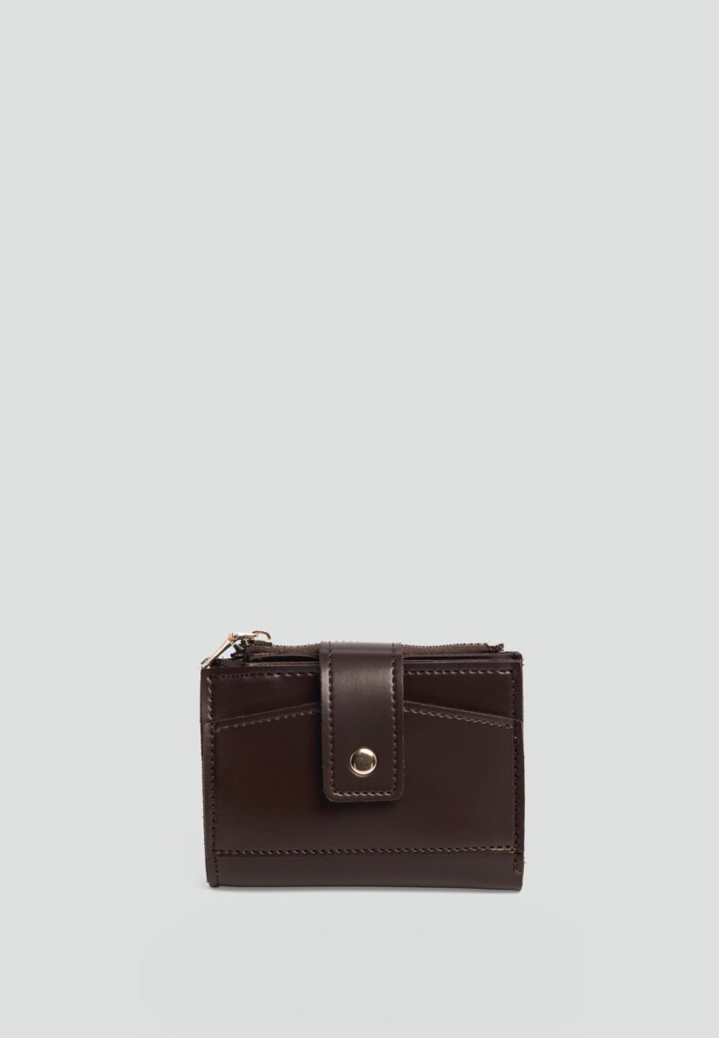Poppin Dark Brown Wallet