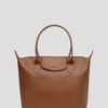 Longchamp LeatherCamel Bag