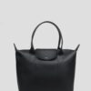 Longchamp Leather Black Bag
