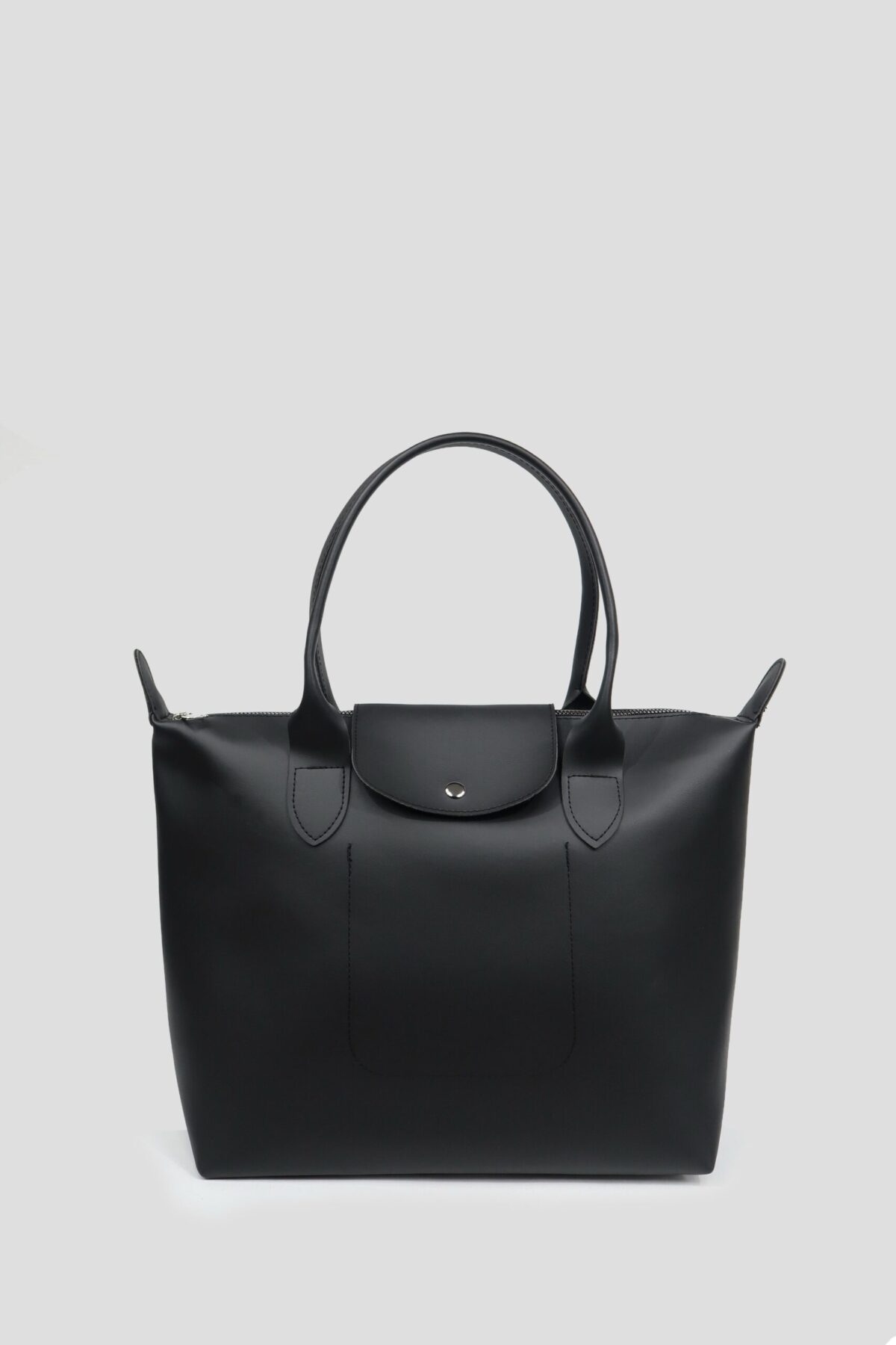 Longchamp Leather Black Bag