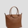Longchamp LeatherCamel Bag
