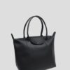 Longchamp Leather Black Bag