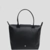 Longchamp Leather Black Bag