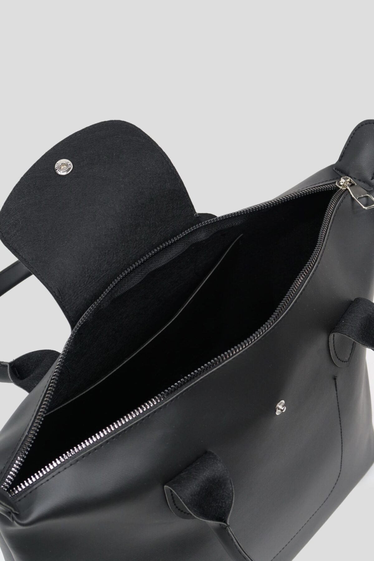 Longchamp Leather Black Bag