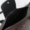 Longchamp Leather Dark Brown Bag