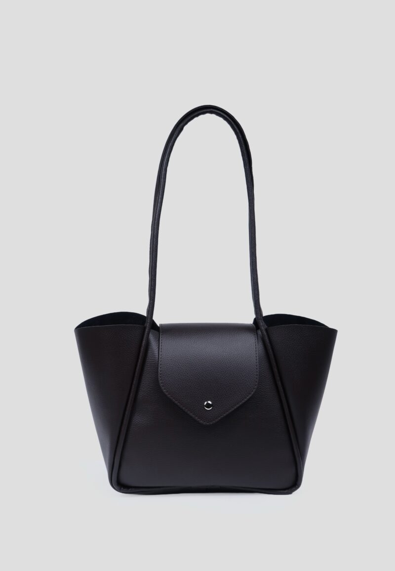 Petre Vintage Dark Brown Bag + Pochette