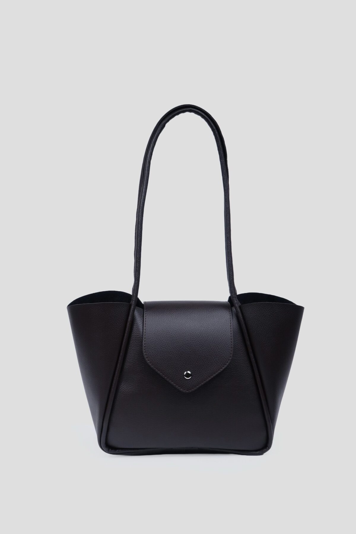 img_0323-2 Petre MATTE Dark Brown Bag + Pochette