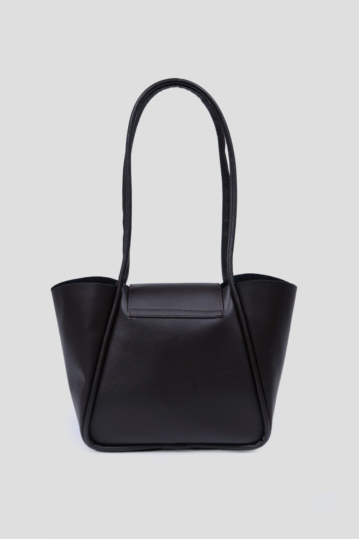 img_0326 Petre MATTE Dark Brown Bag + Pochette