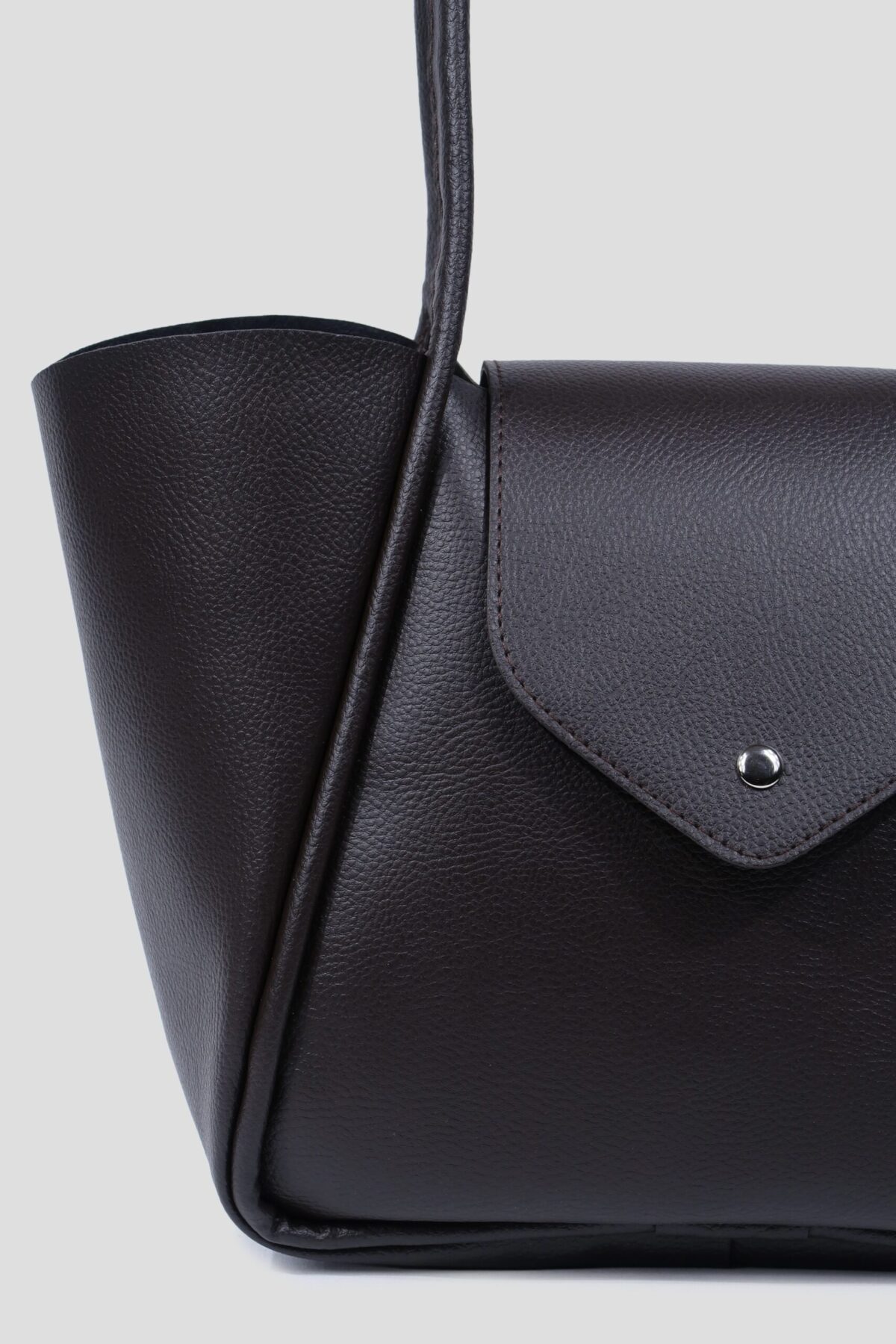 img_0329 Petre MATTE Dark Brown Bag + Pochette