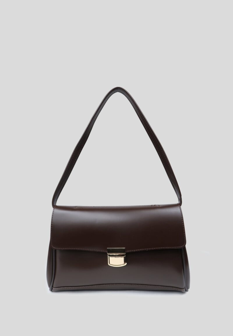Swan Dark Brown Bag