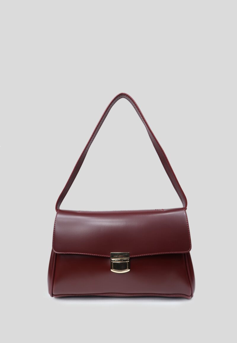 Swan Burgundy Bag