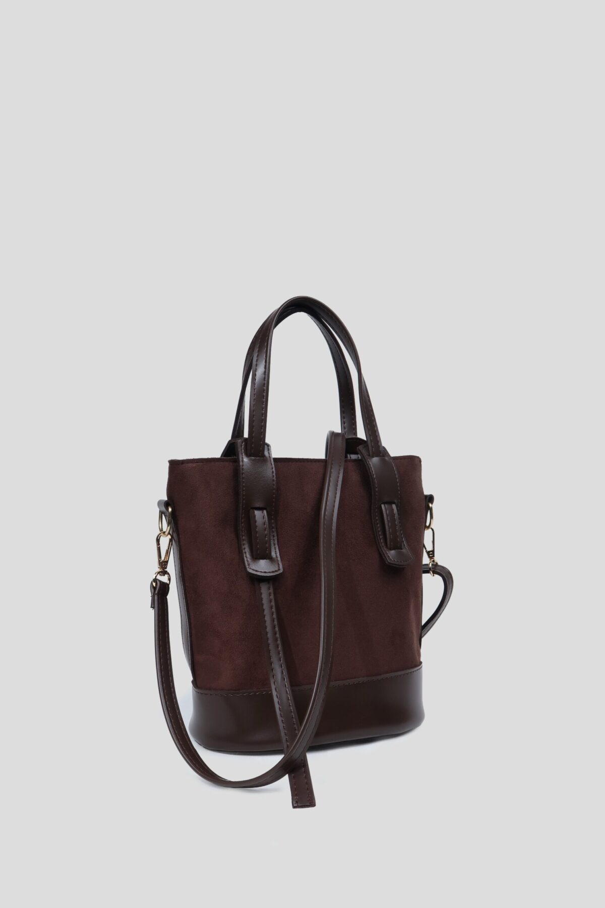 img_0405 Darly Suede Dark Brown Bag