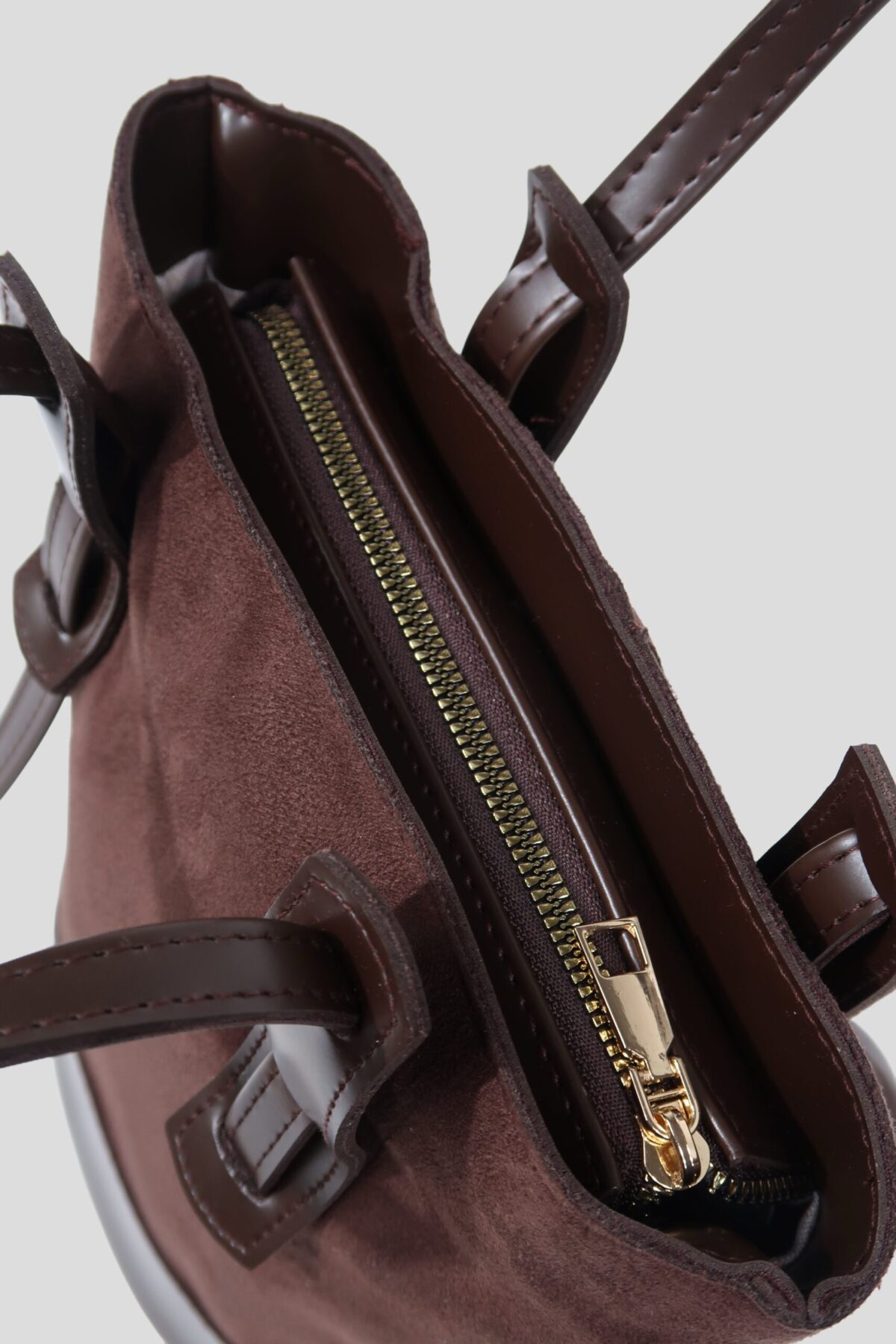 img_0412 Darly Suede Dark Brown Bag