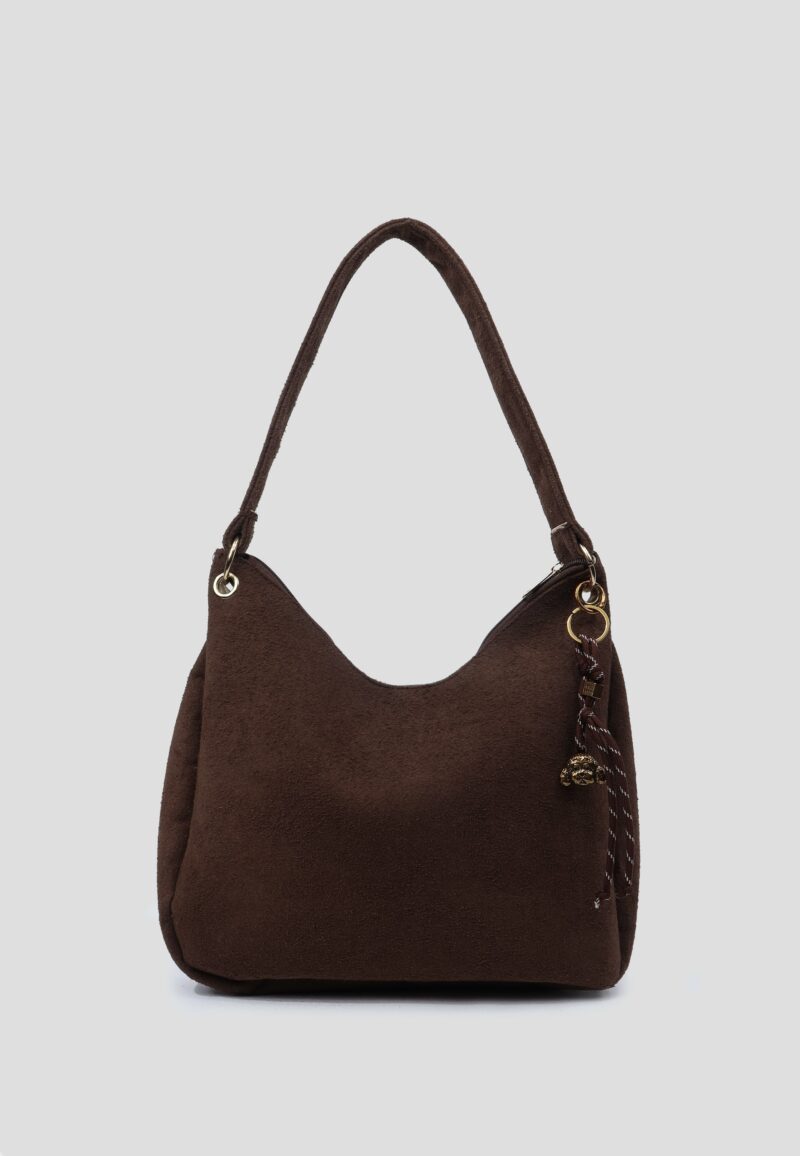 Willow Suede Dark Brown Bag