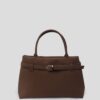Mussel Suede Dark Brown Bag