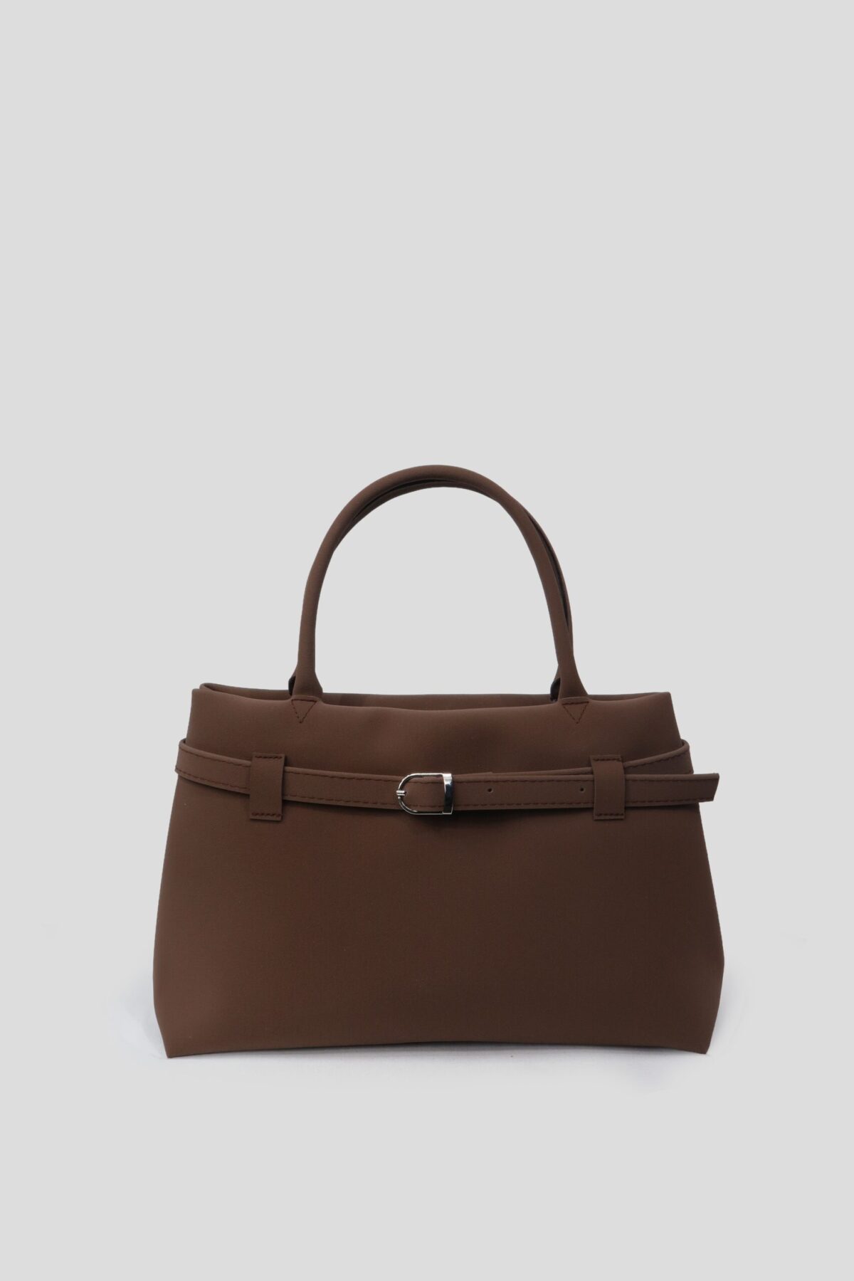 Mussel Suede Dark Brown Bag