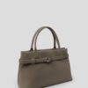 Mussel Suede Beige Bag