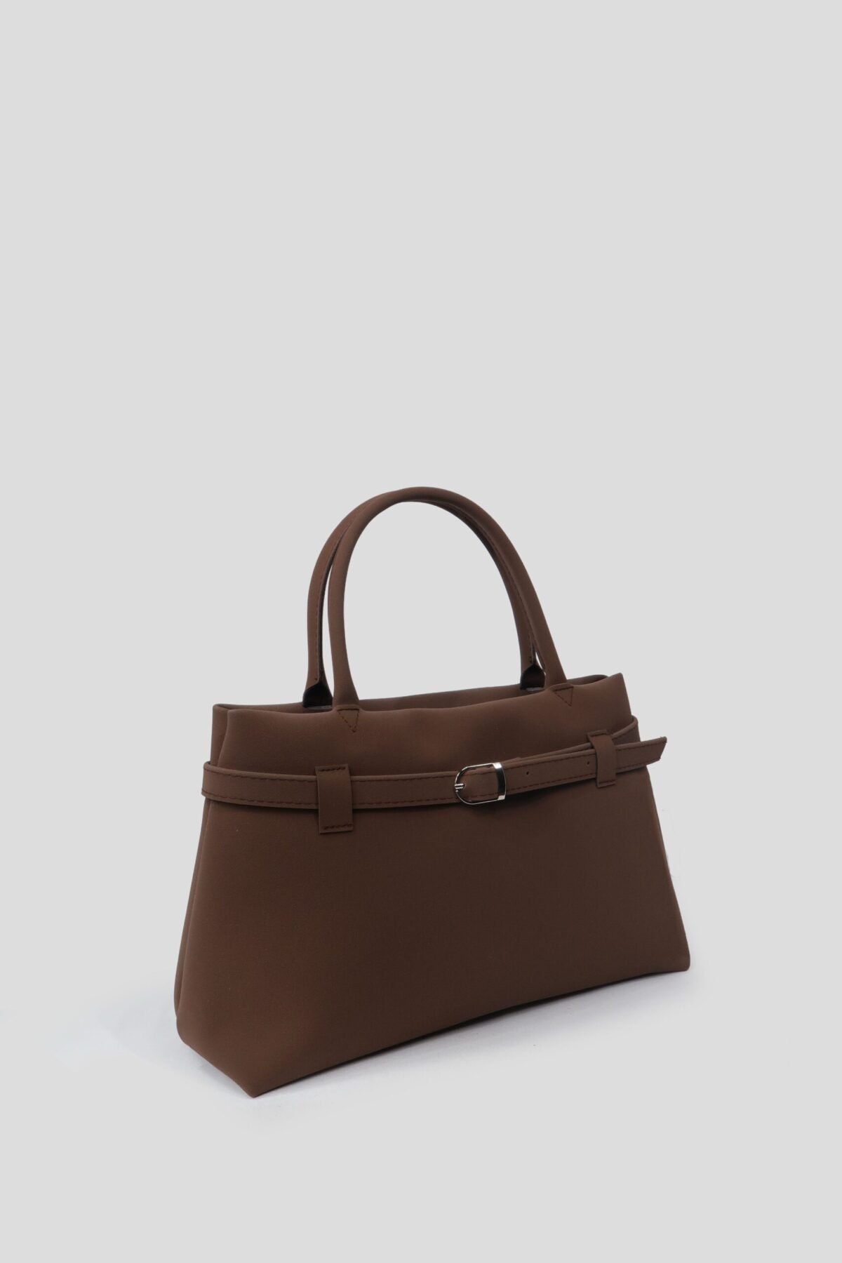 Mussel Suede Dark Brown Bag