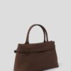 Mussel Suede Dark Brown Bag