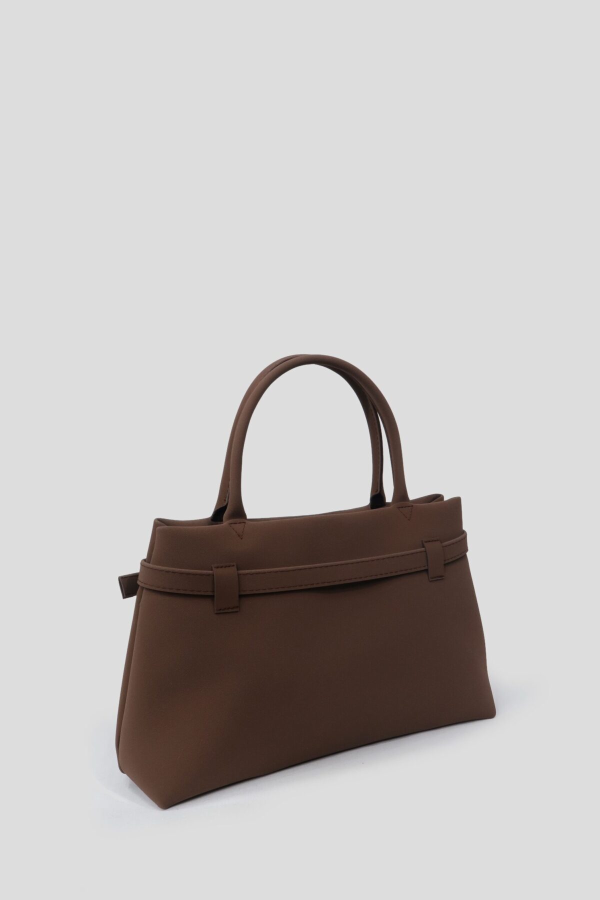 Mussel Suede Dark Brown Bag