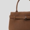 Mussel Suede Camel Bag