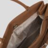 Mussel Suede Camel Bag
