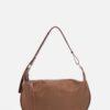 Gabi Suede Camel Bag