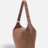 Gabi Suede Camel Bag
