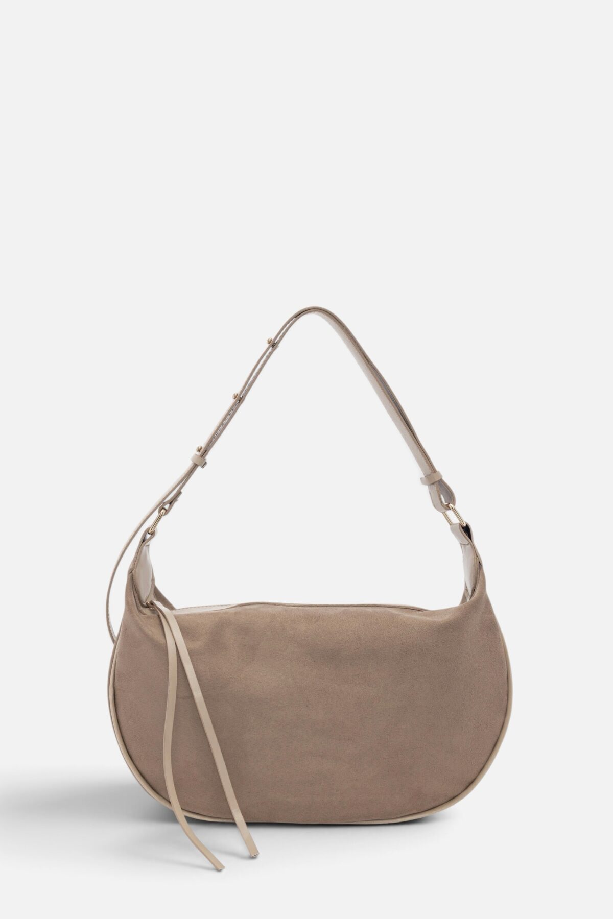 Gabi Suede Beige Bag