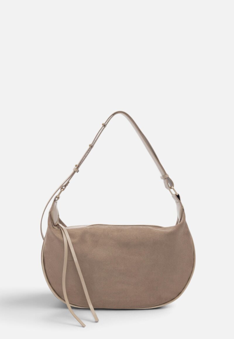 Gabi Suede Beige Bag