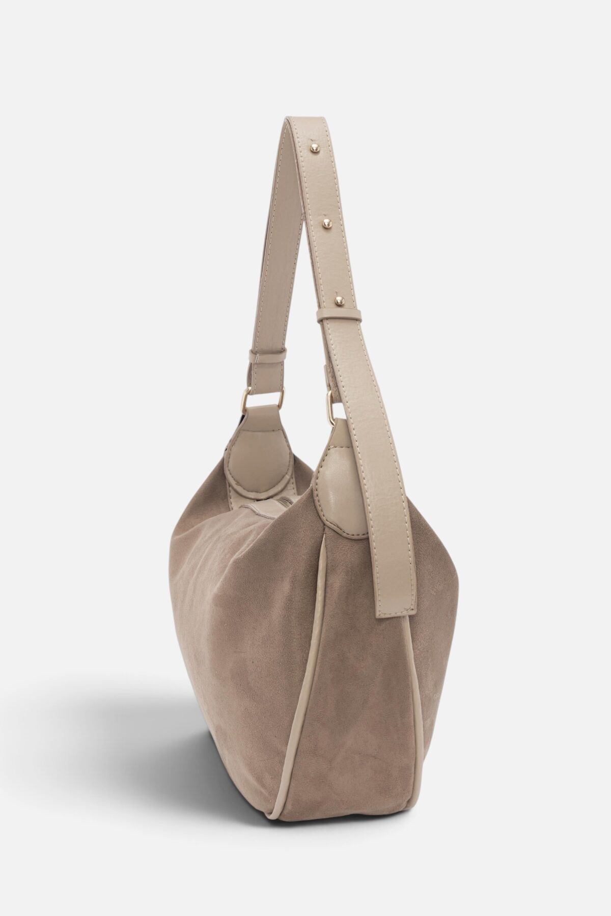 Gabi Suede Beige Bag