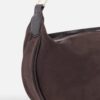 Gabi Suede Dark Brown Bag