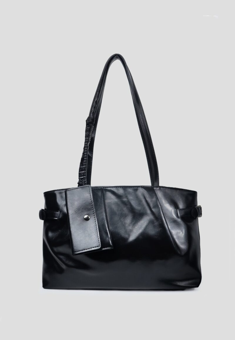 Pedro Black Bag + Wallet