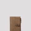 Taylor Suede Light Camel Wallet