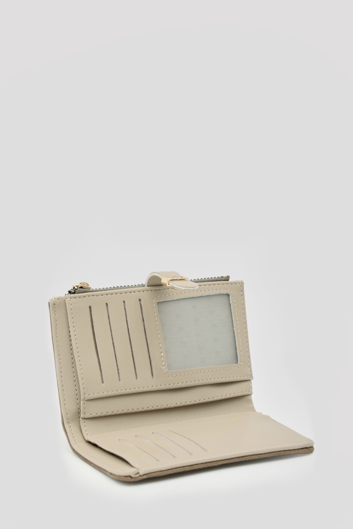Taylor Suede Beige Wallet
