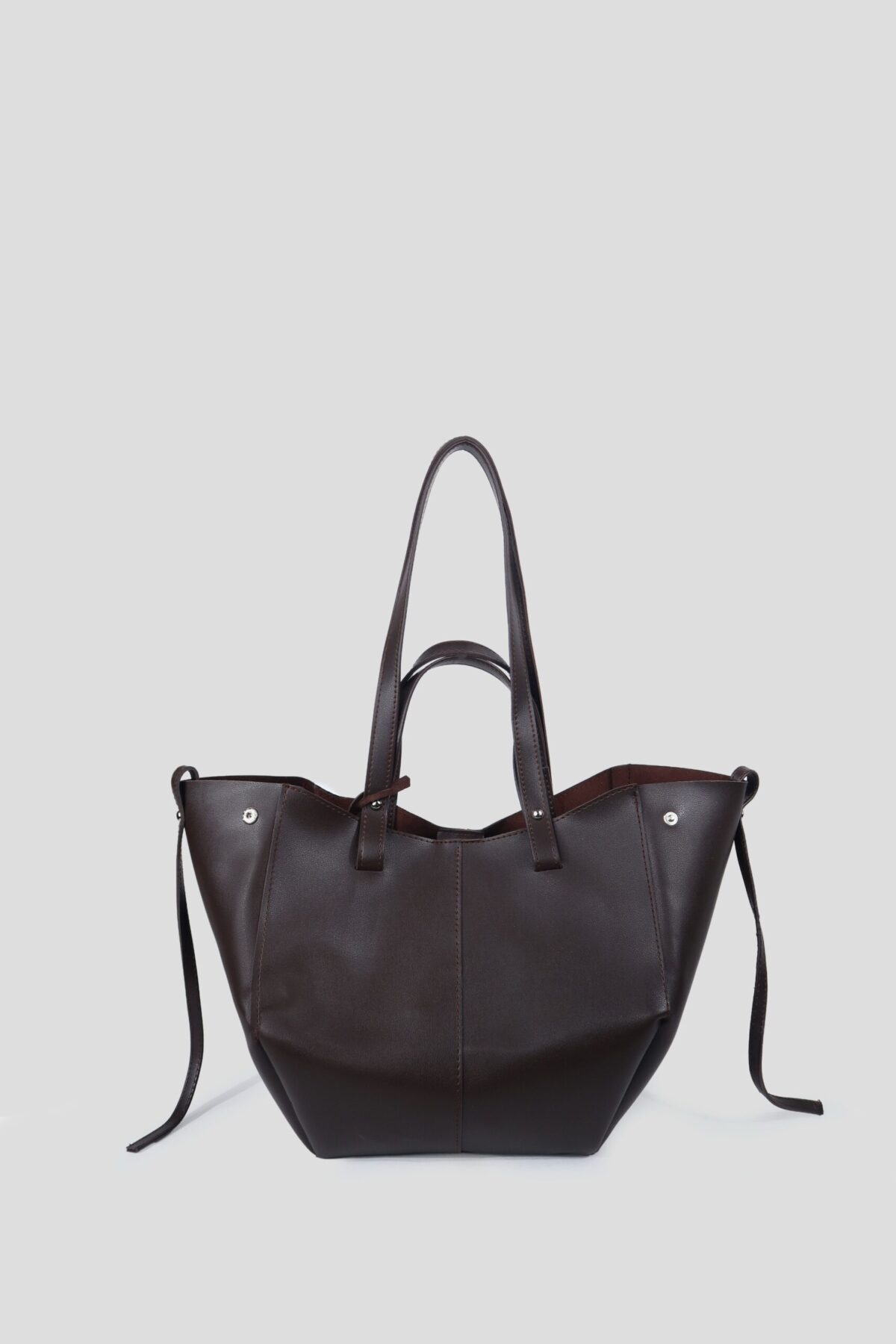 Polene Dark Brown Bag